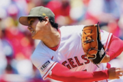 大谷翔平6回1失点9奪三振！6勝目ならずもエンゼルス逆転勝ち！