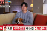【速報】大谷翔平､満票でMLB ア･リーグ MVP受賞