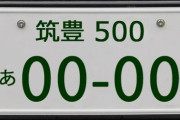 車のナンバー格付けしたｗｗｗ