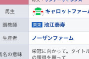 【競馬】トゥザクラウンに出資したキャロット会員さん