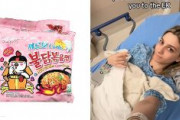 韓国ラーメン「ブルダック炒め麺を半年間、毎週食べて血尿」２０代アメリカ女性、腎臓結石で病院へ