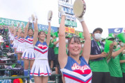 【画像】甲子園のチアガールJK、4Kで腋を晒されてしまう