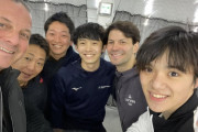 チームシャンペリー 久しぶりに全員集合しました。島田高志郎 宇野昌磨ら。