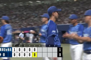 中日・柳（2安打）、今日もここまで援護０