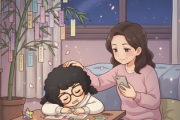 【朗報】中二息子が「七夕さま」で寝落ちする体質が判明www