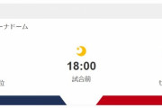西武ライオンvs広島カープ(セ首位)3連戦←これの勝敗予想
