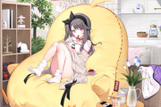 【アズレン】クーちゃんのスキン　公式絵師さんよりデザイン案が公開される　袢纏も似合いすぎてかわいい