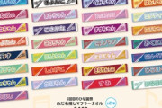 【日向坂46】メンバーのあだ名タオル、4年間の変遷がこちら！