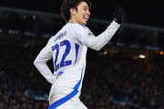 田中碧、スーパーゴールで移籍後初得点！リーズはハルと3-3ドロー