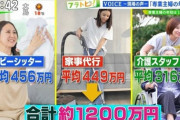 【画像あり】専業主婦の年収、なんと1200万円だった模様wwwwwwwwwwwww