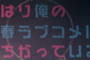 【やはり俺の青春ラブコメは間違っている】の略称、「俺ガイル」←これ