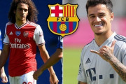 アーセナルとバルセロナ、MFゲンドゥージとMFコウチーニョのトレード案が浮上