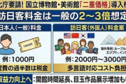 【速報】文化庁「当たり前だよなぁ！？」博物館や美術館へ邦人・外人の二重価格を要求へ