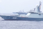 中国軍とロシア軍の艦船が日本海で合同軍事演習を開始…艦船10隻以上と航空機30機以上が参加！