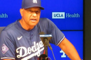 【MLB】ロバーツ監督、大谷翔平を敬遠しなかった敵将を称賛「素晴らしい行動」　3連発2盗塁で快挙達成に「野球人生最高の1試合」
