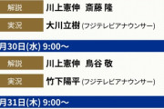 【朗報】フジのワールドシリーズ解説に上原浩治