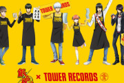 「銀魂×タワレコ」初コラボ実施！エプロン姿の銀さんら6人が登場&限定グッズ・カフェを展開