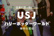 『USJ』のハリーポッターワールドを満喫する外国人YouTuber