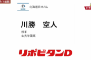 日本ハム、育成1位は生光学園高・川勝 空人！