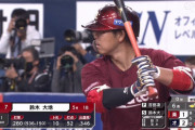 鈴木大地、全ロッテファンの期待を背負って打席へ！