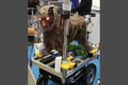 野生動物忌避装置「モンスターウルフ」が四輪台車で自走可能に…試作機「ウルフムーバー」完成！