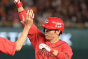 カープ坂倉決勝2点打！堂林ダメ押し走者一掃打！松山同点打！九里5回1失点！ターリー-栗林-島内-矢崎-大道-中崎無失点リレーで延長戦制す！！【広島6-1巨人/試合結果】