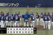 中日ドラゴンズ　7勝8敗2引分　勝率.467