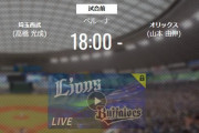 【試合実況】西武スタメン 先発:高橋光成（2022.3.25）