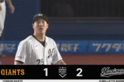 ここまで無失点ピッチングの西野、ついにタイムリーを浴び1点差へ