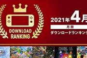 Nintendo Switch 2021年4月 月間DLランキング公開‥1位モンハンライズ、2位ポケモンスナップ、3位アモングアス