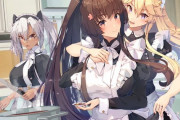 【艦これ】メイド服で料理する3人　他なごみネタ