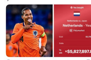 【悲報】オランダ人「日本なんかに余裕で勝てるわ、リスクないし4.5億円賭けたる！笑」