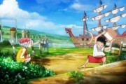 『ONE PIECE』映画前日譚を2週連続放送　ルフィ・ウタ・シャンクスたちフーシャ村での思い出描く