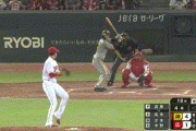 【広島対阪神25回戦】阪神・高寺、プロ初安打がタイムリーツーベース！！！！！！！！！！