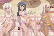 【画像】「プリズマ☆イリヤ」の痛カーテン、流石に一線を越えてしまう