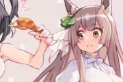 【ウマ娘】キタちゃんはダイヤちゃんと2人きりだとこれくらい油断しそう。