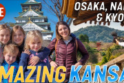 日本に住む外国人一家の関西旅行動画が素敵すぎる！（海外の反応）