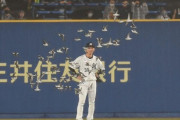 【動画あり】鳥の大群が襲来、ロッテ角中選手が威嚇し撃退のファインプレーで試合再開
