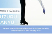 2012年11月 羽生結弦はNHK杯で 男子SPで95.32点という驚くべき世界記録となるスコア…スキルと優雅さの輝かしいショーで観衆を興奮させ 魅了した