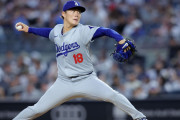 【海外の反応】山本由伸の6回途中無失点の好投でドジャース快勝【大谷2塁打2本】