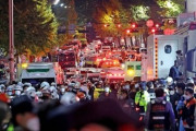 【速報】韓国ハロウィン 死者153人に。韓国人+1、外国人+1