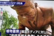 【放送事故】NHKさん「安倍土下座像はあくまでも私立の植物園です　私立ですからね、日本の皆さん　個人の行為です」←これ　　　　