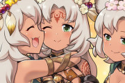 【グラブル】ぐらぶるっ！2563話 クフアの村を訪れたメルゥとネモネ