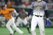 阪神・青柳さん　勝ち越し許して6回3失点で降板　巨人への雪辱かなわず
