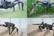 複雑な地形も楽々踏破、多脚ロボットは新たなモビリティになるか？！