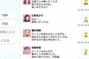 【デレステ】キュートアイドルたちが屋台でラーメンを楽しんでる様子。お嬢様たち大喜び