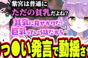 【ぶいすぽ】突然の紫宮るなの「おっ●い」発言に動揺しまくる花芽なずな