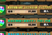 【パズドラ】1日の売上4000万G！スーリア確定ガチャちょろすぎwwwwww