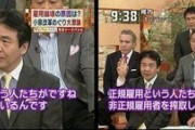 竹中平蔵氏が正論「正社員が非正規の皆さんを搾取しているのです。」