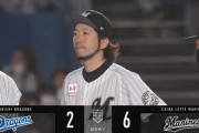【ロッテ対中日1回戦】ロッテが６－２で中日に勝利し連勝！代打・山口が決勝の逆転３ラン！石川が７回途中２失点で５勝目！中日・小笠原は８回途中４失点で４敗目